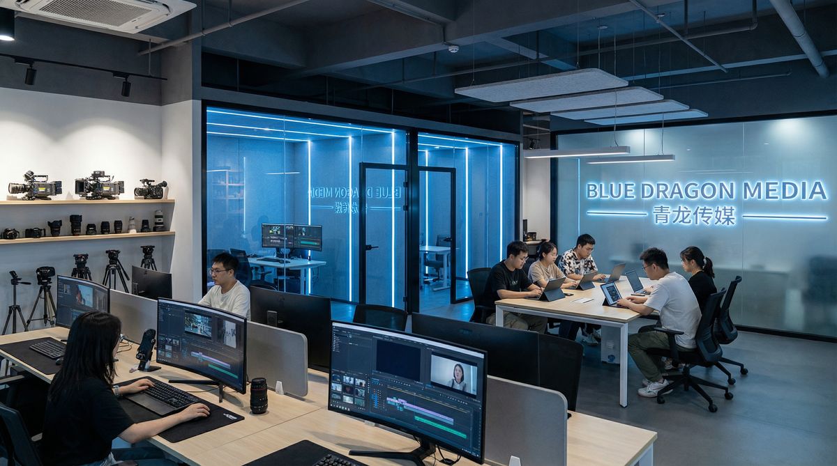 17c一起草影视传媒公司办公室